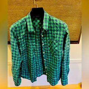 Patagonia checkered shirt Medium